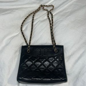 Tory Burch small black shoulder bag excellent condition